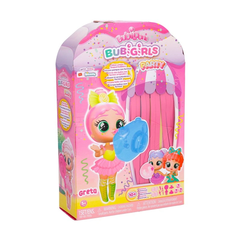 Игровой набор с куклой Bubiloons – Малышка Баби Грета