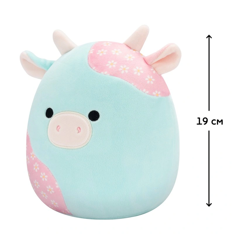 Мягкая игрушка Squishmallows - Мятная пастельная коровка (19 cm) Мягкая игрушка Squishmallows - Мятная пастельная коровка (19 cm)