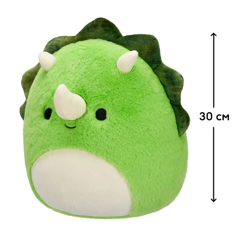 Мягкая игрушка Squishmallows - Трицератопс Тристан (30 cm)