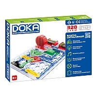 Конструктор электронный Doka 320 схем