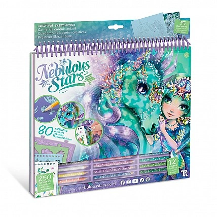 Набор для творчества Nebulous Stars - Скетчбук: легенда об Ариазе
