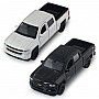 Автомодель - Chevrolet Silverado 2017 (перламутрово-белый, черный)