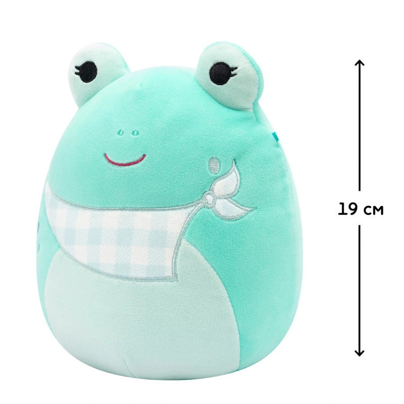 Мягкая игрушка Squishmallows - Жабка Нови (19 cm) Мягкая игрушка Squishmallows - Жабка Нови (19 cm)