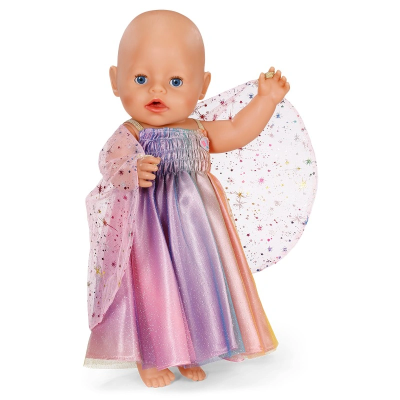 Одежда для куклы Baby Born - Платье Радуга