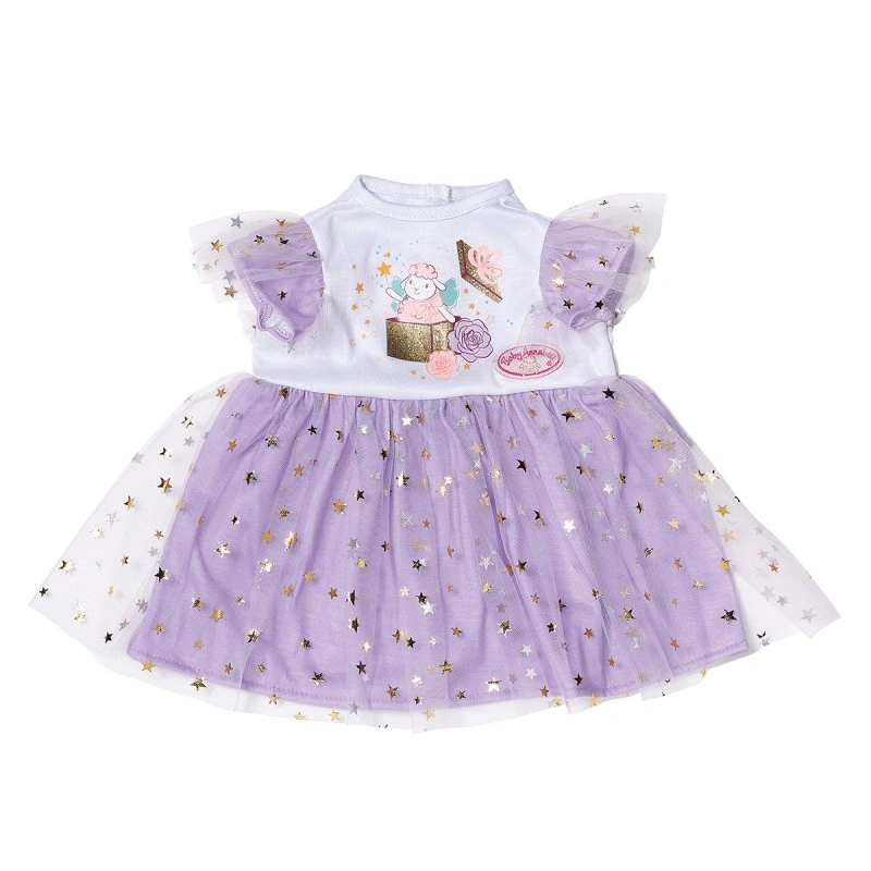 Одежда для куклы Baby Annabell - Сиреневое платье