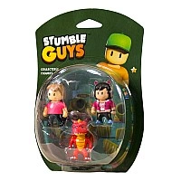 Набор коллекц. фигурок Stumble Guys - Оператор Джина, Дракон Инферно, Мисс Стамбл