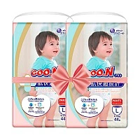 Трусики-подгузники Goo.N Plus для детей (размер 4(L), 9-14 кг, 88 шт)