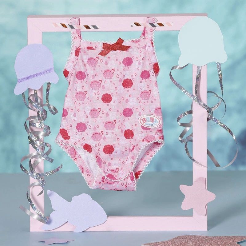 Одяг ляльок BABY born - Боді S2 (рожевий)