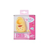 Shoes for doll BABY BORN - Sandals with badges (yellow)