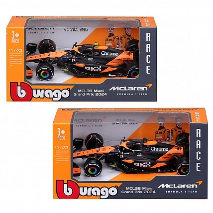 Модель автомобіля — McLaren F1 MCL38 (2024) (1:43)