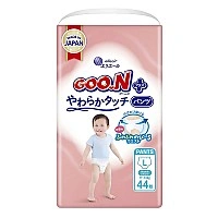Goo.N Plus diaper panties for children (size 4(L), 9-14 kg, 44 pcs.)