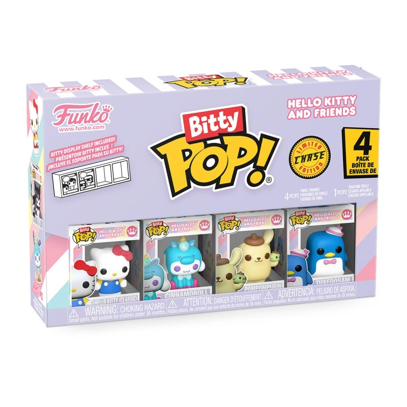 Набор игровых фігурок Bitty POP! - Hello Kitty (4 цифри в сідниці)
