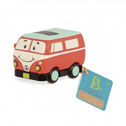 Машинка Інерційна - Ретро-Автобус