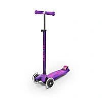Micro Series Maxi Deluxe Scooter - Purple (LED)
