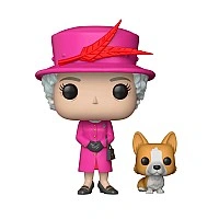 FUNKO POP! Royal S1 Queen Elizabeth II action figure.