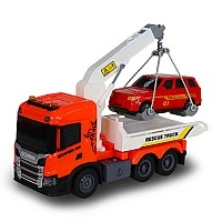 Big Truck Series Play Set – Scania Tow Truck with Car (lights, sound)