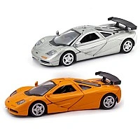Автомодель - McLaren F1 1992 (сірий, помаранчевий)