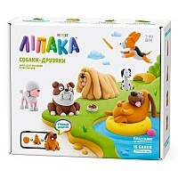 Lipaka Self-Hardening Plasticine Mega Set - Dog Friends