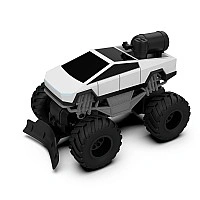 Автомобиль Spray Car на р/у – Cyber Ride (белый, 1:24, выхлопной пар)