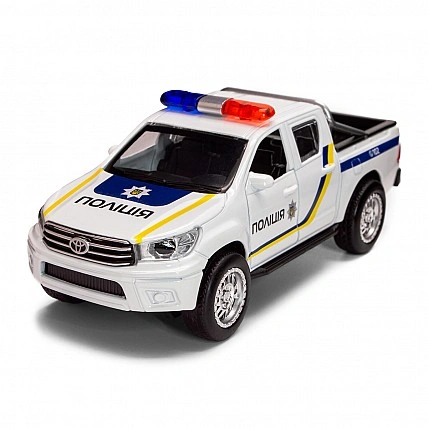 Автомодель - Toyota Hilux Поліція (білий)