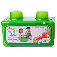 Jelly Blox Touch Construction Set - 2-in-1 Case: Build and Stack