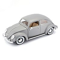 Автомодель - Volkswagen Käfer Beetle (1955) (сірий, 1:18)
