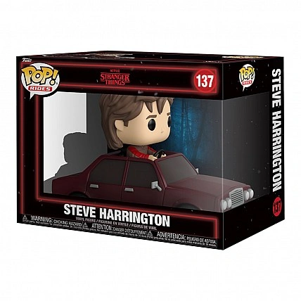 Funko POP! Rides Stranger Things 5 - Steve in the Car