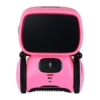 Interactive voice-controlled robot - AT-Robot (pink, Ukrainian)