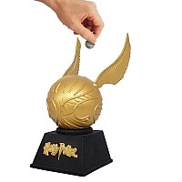 Harry Potter Deluxe Series Monogram Piggy Bank - Golden Snitch