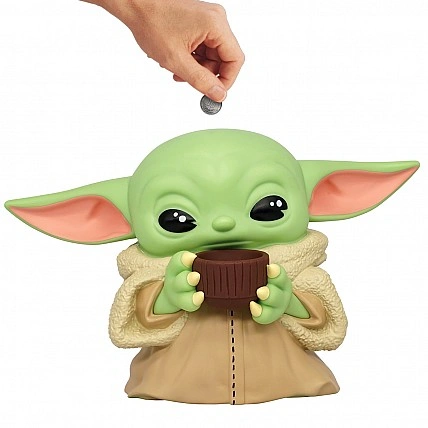 Монограма скарбника — Грогу з чашкою