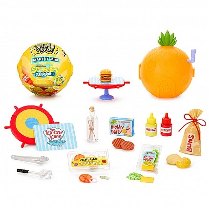 Ігровий набір Miniverse серії SpongeBob – Створи ласощі Красті Краб