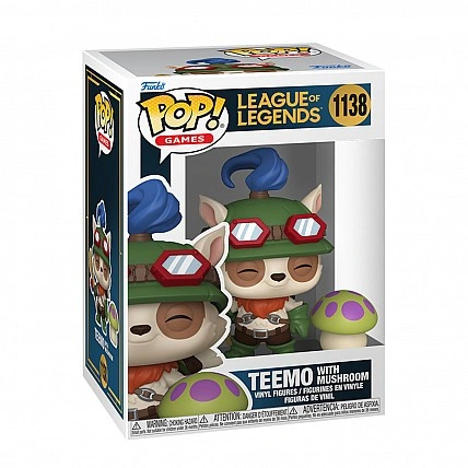 Funko POP! League of Legends Teemo with Poison Trap action figure set