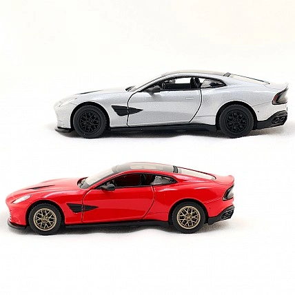 Автомодель - Aston Martin Vanquish (красный, серебристый)