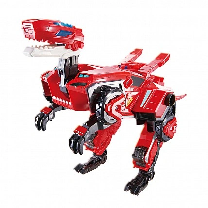 Динозавр-трансформер Dinoster - Мега Дино-Страйк Раптор