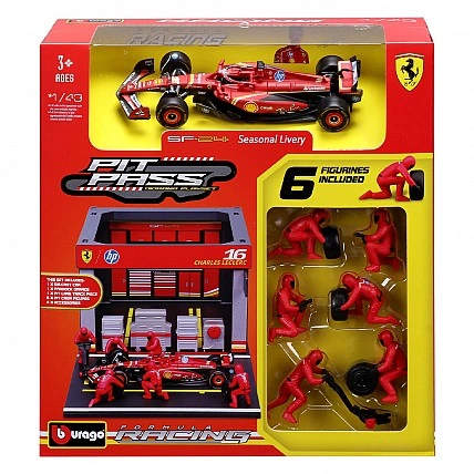 Playset - Pit Pass Ferrari SF-24 (1:43)