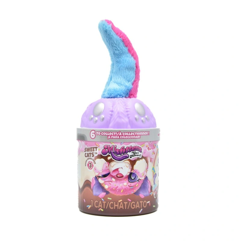 М'яка іграшка Misfittens Mini W3 – Котик у банку