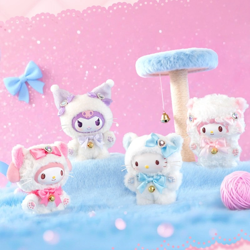 М'яка іграшка-сюрприз на кліпсі Pop Top Sanrio - Мрія з бантиком