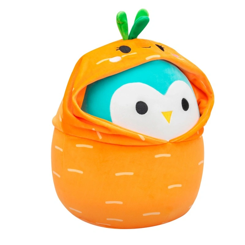 М'яка іграшка Squishmallows - Сова Вінстон (30 cm, в одязі)