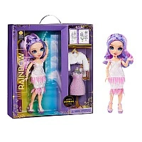 Rainbow High doll from the Fantastic Fashion series - Violetta (with accessories)
