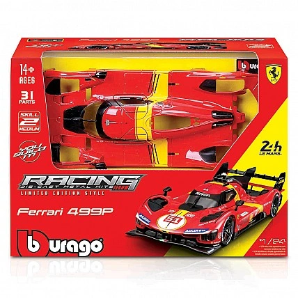 Авто-конструктор - Ferrari 499P LMH (1:24)