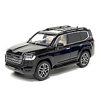 Car Model - Toyota Land Cruiser (Black, 1:24)