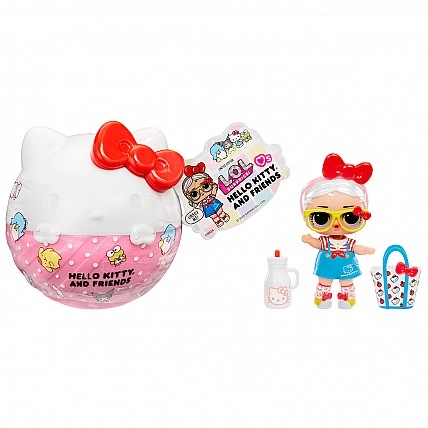 LOL Surprise! Loves Hello Kitty Doll Playset – Hello Kitty and Friends