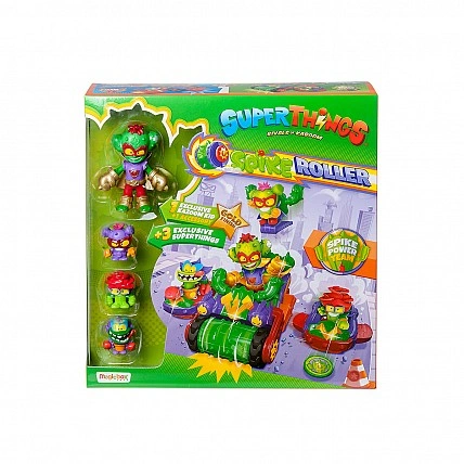 Superthings Kazoom Kids S1 Spike Roller Cactus Playset