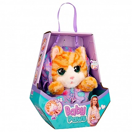 Interactive toy Baby Paws W2 - Red Kitten