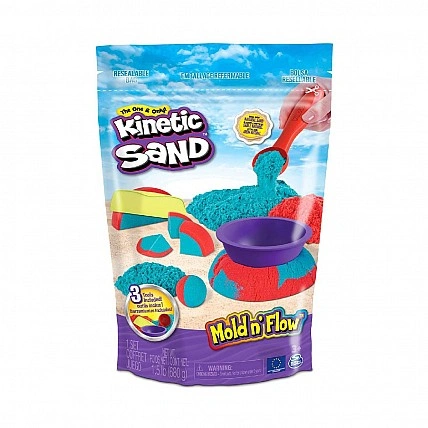 Kinetic Sand Colorful Duo Sand Set for Kids' Creativity