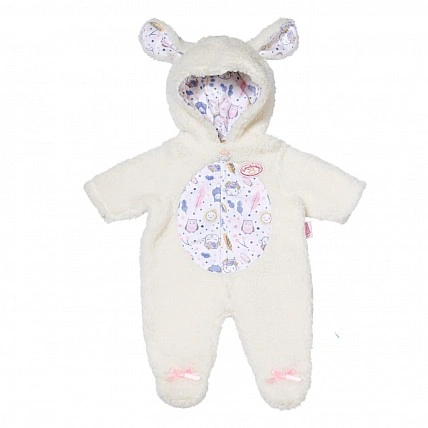 Baby Born Doll Clothes – Sheep Jumpsuit