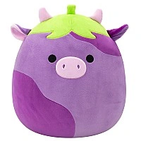Squishmallows Soft Toy - Frederick Eggplant Cow (30 cm)