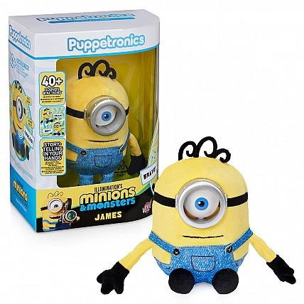 Interactive soft toy Puppetronic by Real FX Palm series Mignons - James