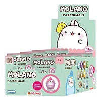 Molang Series Cool Things Surprise Figurine Display - Cute Pajamas (24 pcs.)