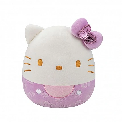 М'яка іграшка Squishmallows – Хеллоу Кітті у фіолетовому (20 cm)